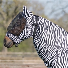 QHP Eksemmaske med zebrastriber